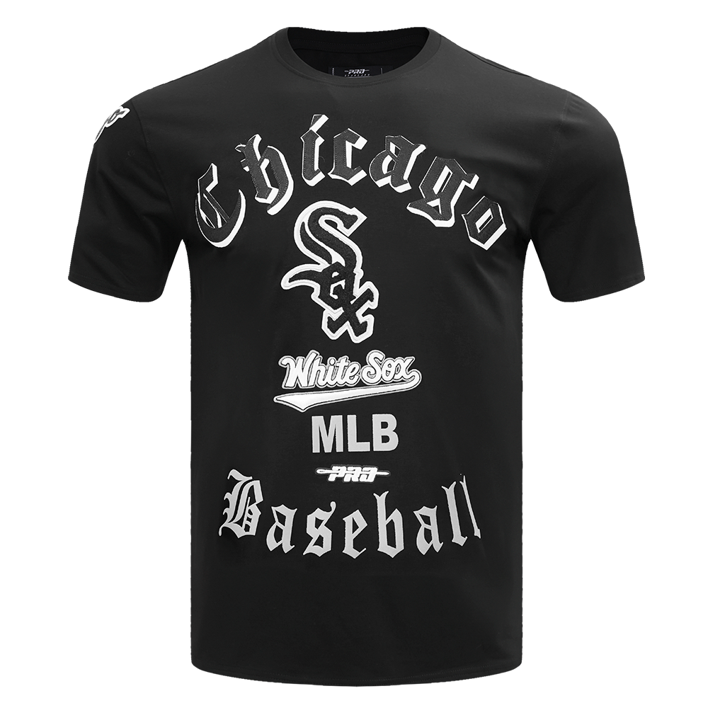 Pro Standard Men's MLB Chicago White Sox Old English Tee -Black